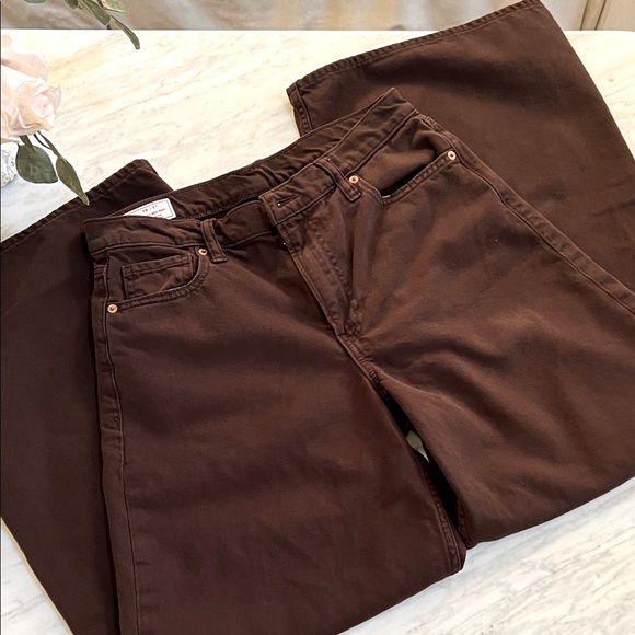 GAP Denim - GAP Brown Baggy Mid Rise  Jeans Pants
